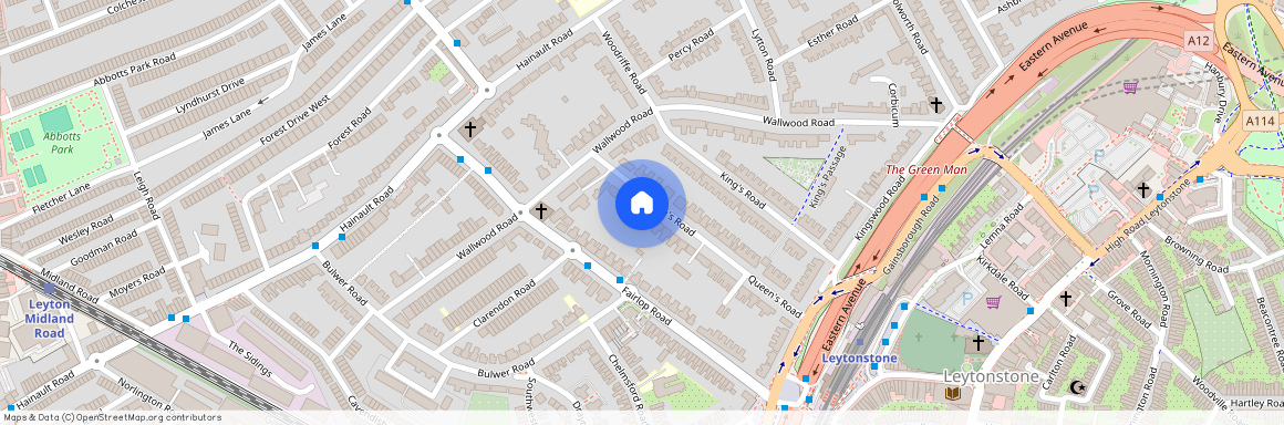 London, Queens Court, E11 1BD