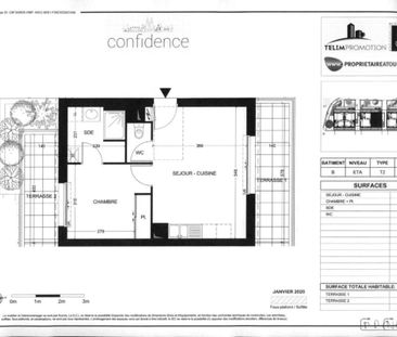 Location Appartement 2 pièces 38m² TOURS 37100 - Photo 5