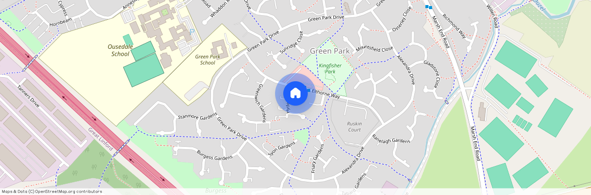 Elthorne Way, Newport Pagnell