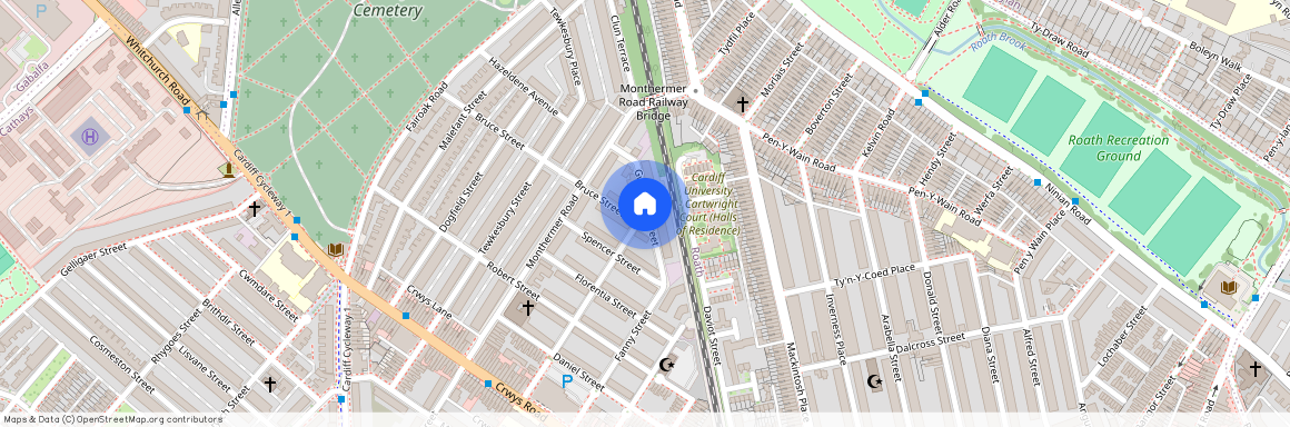 Gwennyth House, Cathays