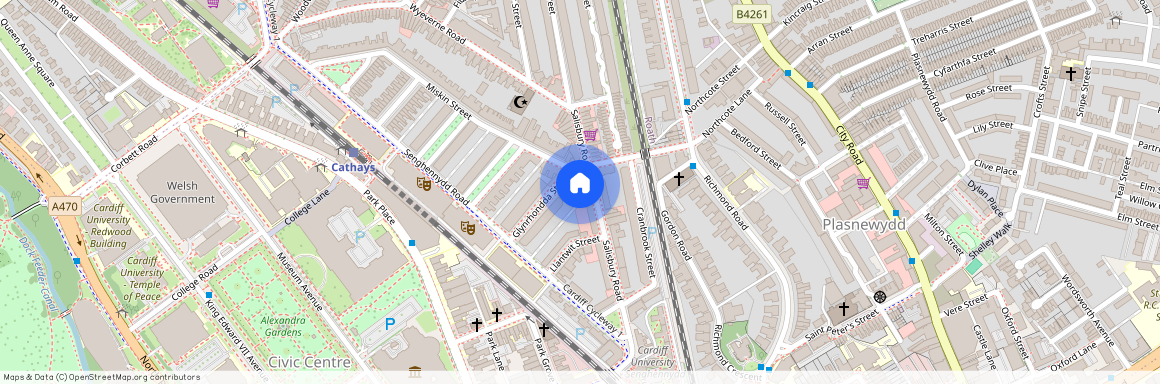 Miskin Street, Cathays, CF24