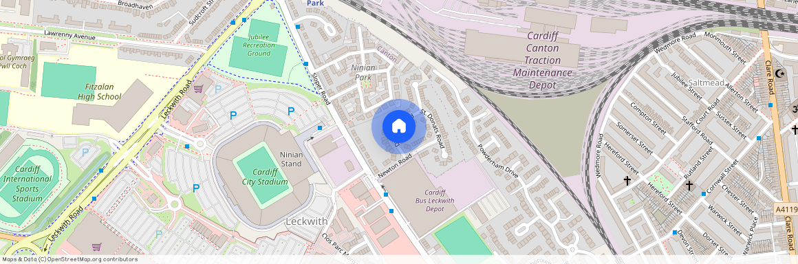 Dunraven Road, Leckwith, CF11