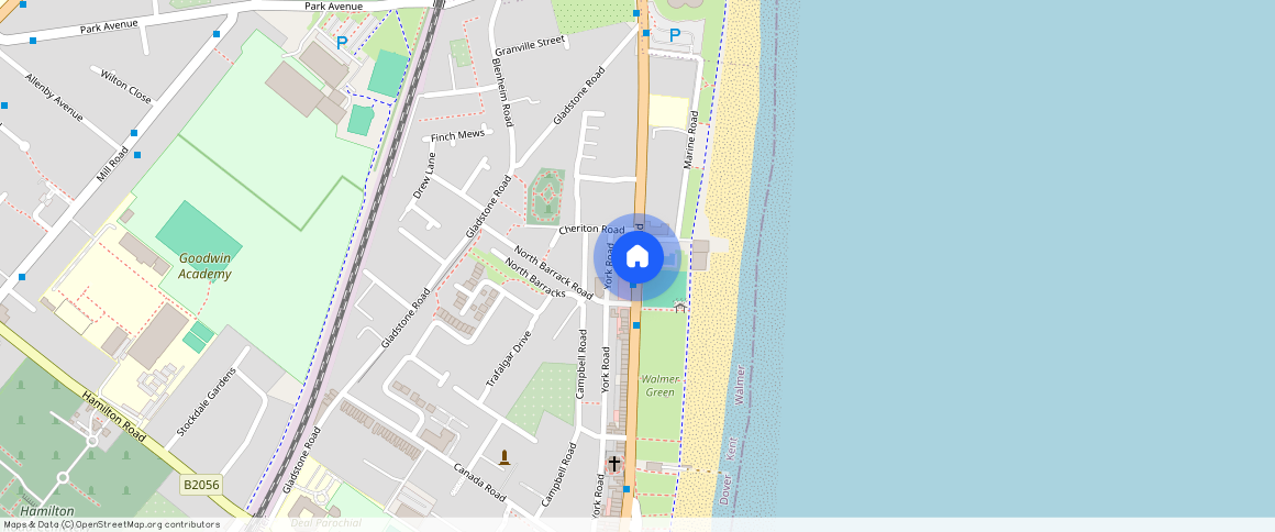 The Strand, Walmer, Deal, Kent, CT14