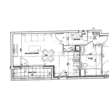 Appartement à louer 2 pièces 46.82m² - Photo 2