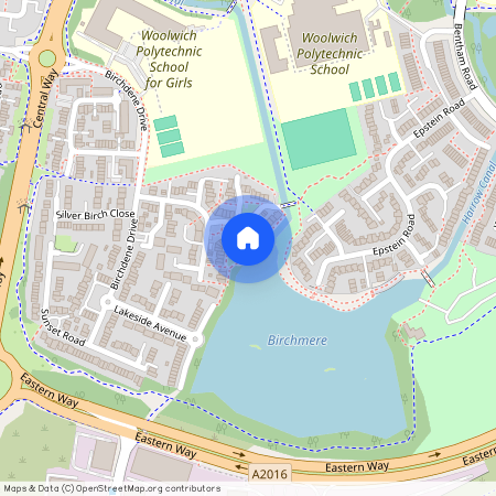 Amhurst Walk, Thamesmead, London, SE28