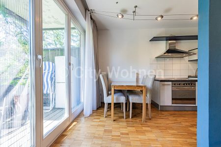 Möblierte Wohnung mit Terrasse und Garten in Hamburg-Wandsbek - Foto 2