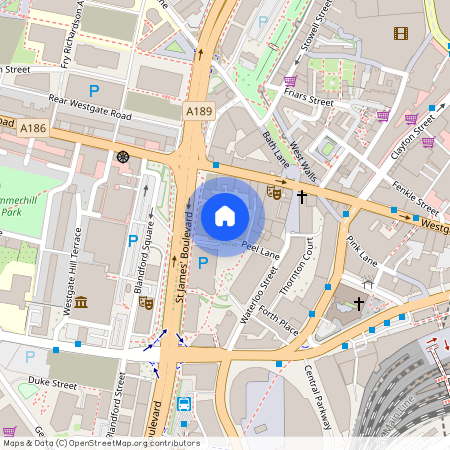 Hadrian\'s Tower, Temple Street, Newcastle, NE1 4BR