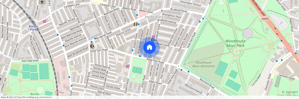 West Yorkshire, Brudenell Grove, Hyde Park, LS6 1HP, Leeds