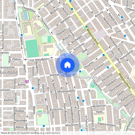 Κωνσταντινίδη Κων., 87, Ηλιούπολη Κέντρο (Σταυρούπολη)