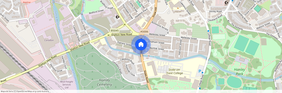 Howard Place, Stoke On Trent, Staffordshire, ST1