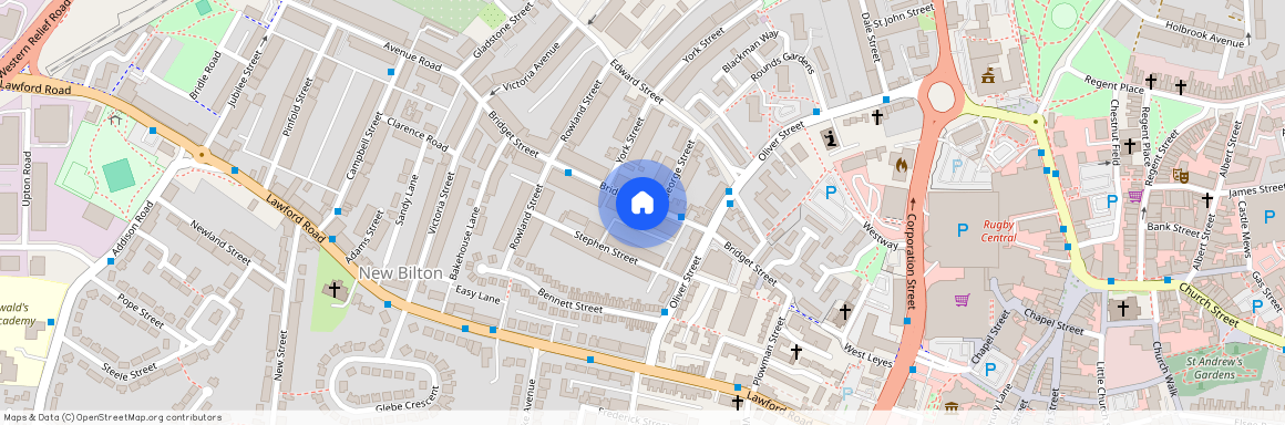 Bridget Street, New Bilton, Rugby, CV21