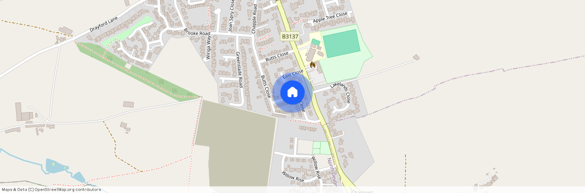 Butts Close, Witheridge, Tiverton, Devon, EX16