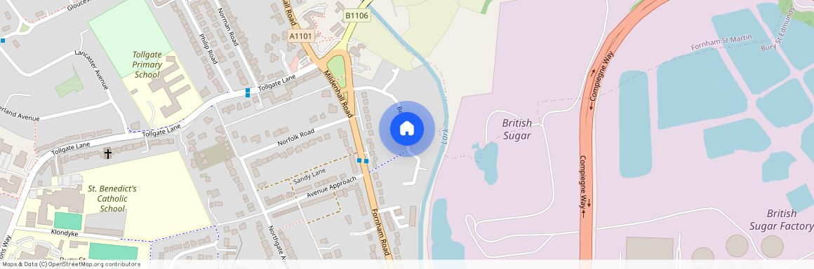 Bell Meadow, Bury St. Edmunds, Suffolk, IP32