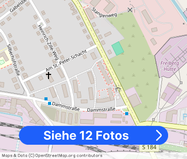 oberhalb Heinrich Zille Weg - 3 Raumwohnung mit Einbauküche, Balkon... - Foto 1