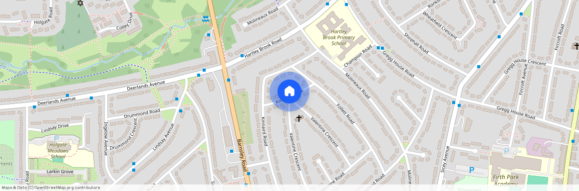 Kinnaird Place, Sheffield, S5