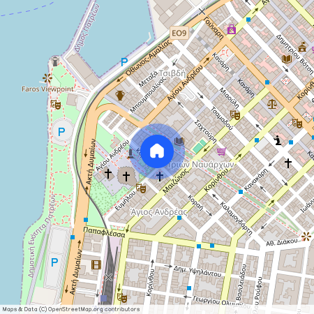 Ρήγα Φεραίου 185, Πάτρα 262 22, Ελλάδα (26222)