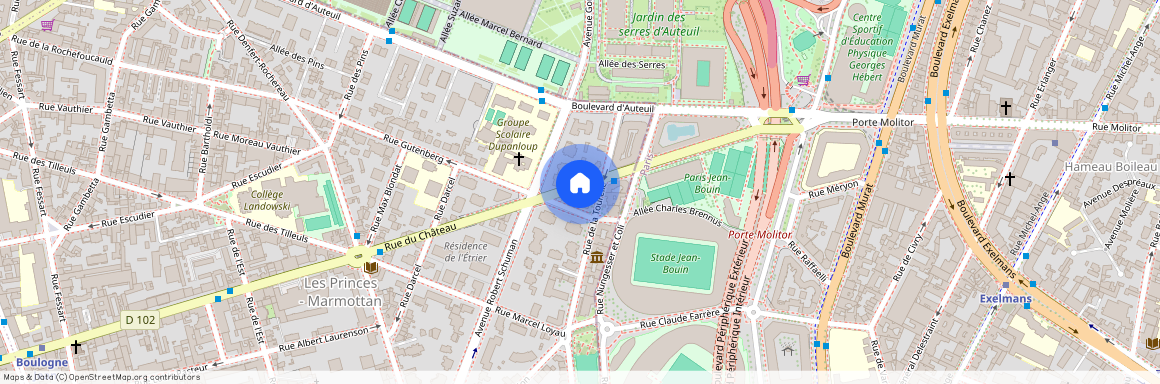 Prince–Marmottan, Boulogne-Billancourt