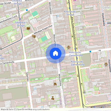 ul. Wólczańska, Centrum, Śródmieście, Łódź, łódzkie