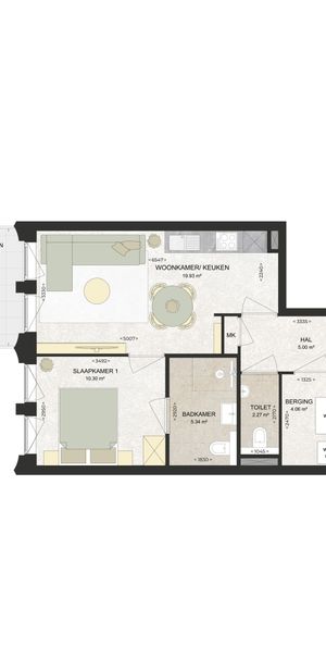 Appartement te huur: Kennedylaan 322 2035 TR Haarlem - Photo 1
