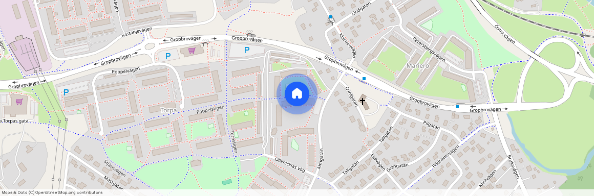 Bokgatan, Vänersborg
