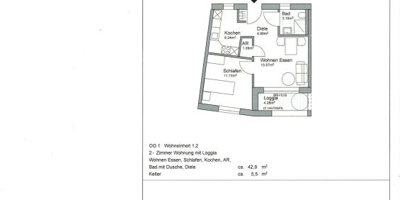 Neubau-Etagenwohnungen mit Fahrstuhl im Zentrum - Photo 3