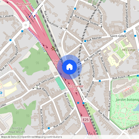 Rue Saint-Gilles 343, 096, 4000 Liège (Bon état)