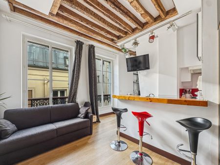 Charmant Studio Bis avec Mezzanine – Bail Civil – 14 Rue Saint-Sauveur, 75002 Paris - Photo 3
