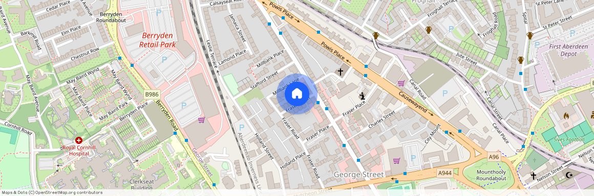 Fraser Street, City Centre, Aberdeen, AB25