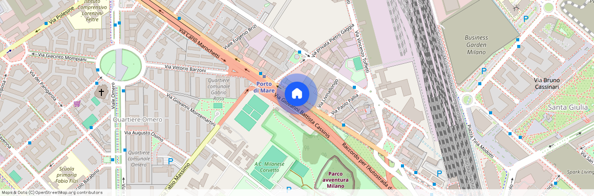 Via Giovanni Battista Cassinis, Włochy, Milan