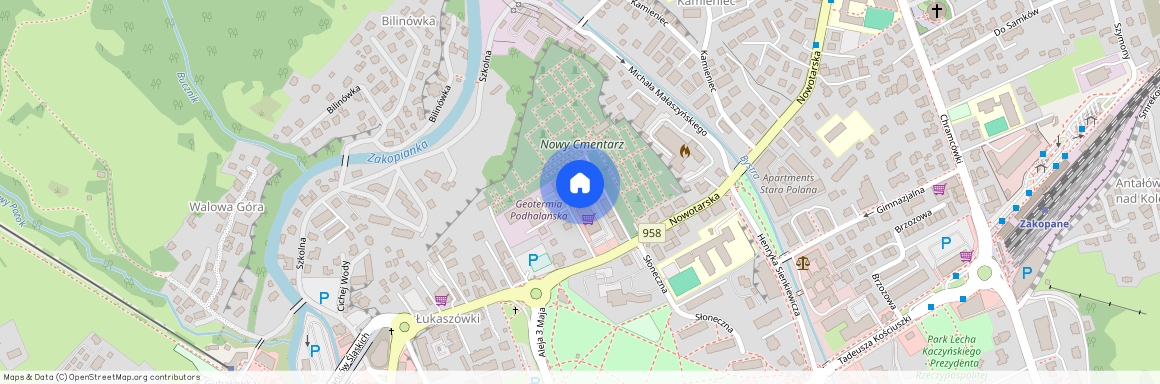 ul. Nowotarska, Zakopane, tatrzański, małopolskie