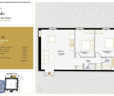Location Appartement 3 pièces 63m² DOLE 39100 - Photo 2