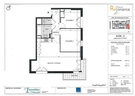 location Appartement T3 DE 62.09m² À LIEUSAINT - Photo 4