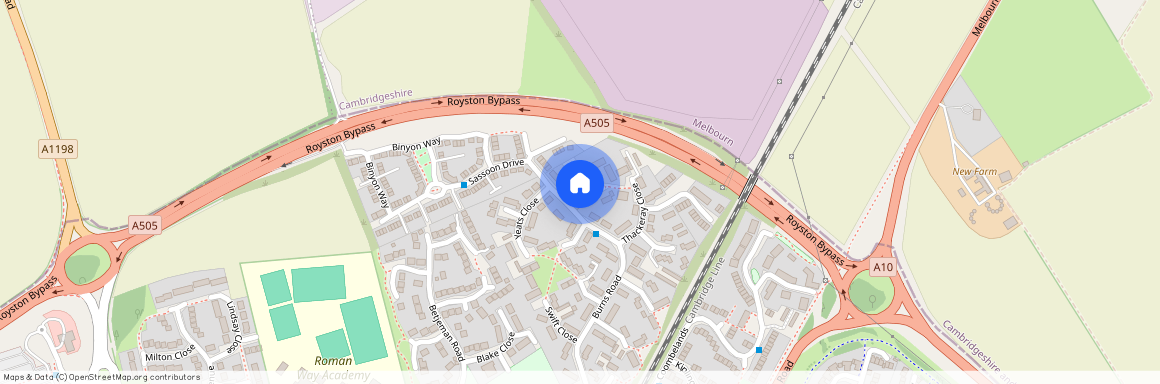 Wordsworth Close, Royston, SG8