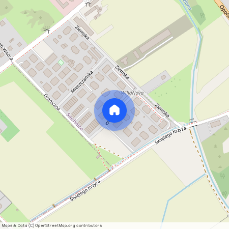 ul. Włościańska, Siechnice, Siechnice, wrocławski, dolnośląskie