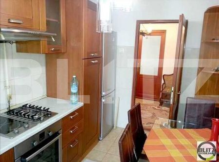 2 camere, 60 mp, imobil nou, parcare subterana, mobilat modern, strada Cometei - Photo 3