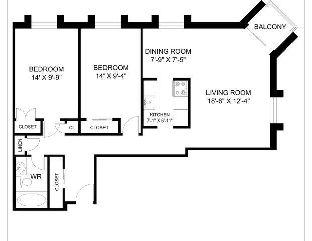 2 Bedroom - Photo 1