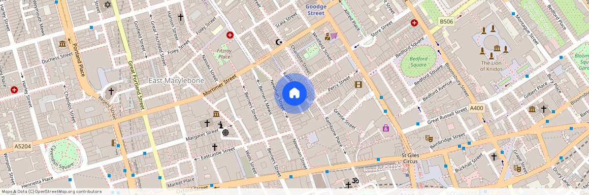 Rathbone Street, East Marylebone/Fitzrovia, W1T 1NE