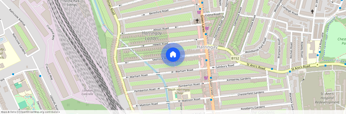 Seymour Road, N8, London