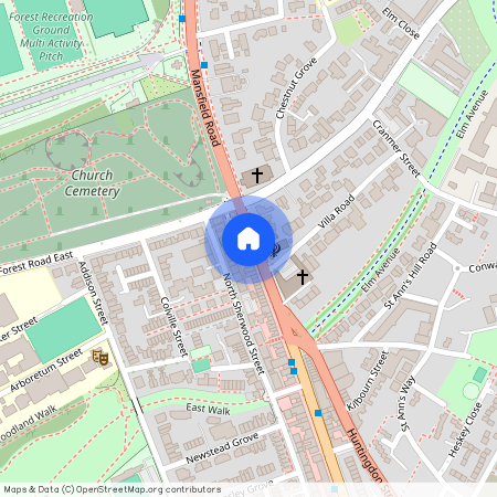 255 Mansfield Road, Nottingham, NG1 3FT