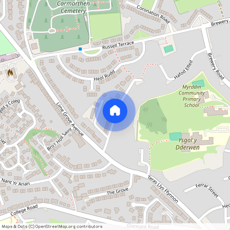 Lon Hir, Carmarthen, Carmarthenshire