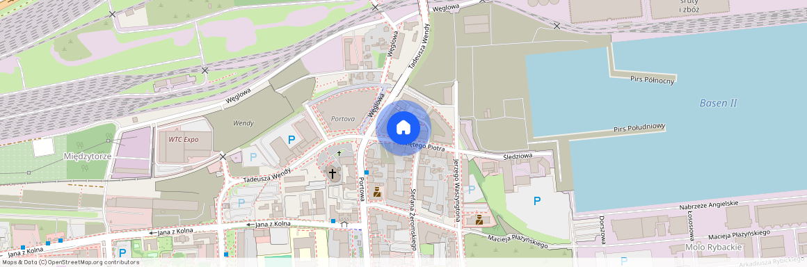 ul. św. Piotra, Śródmieście, Gdynia, pomorskie