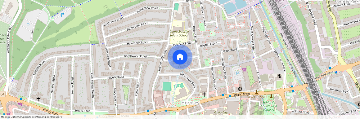 Azure House, Brook Road, N8