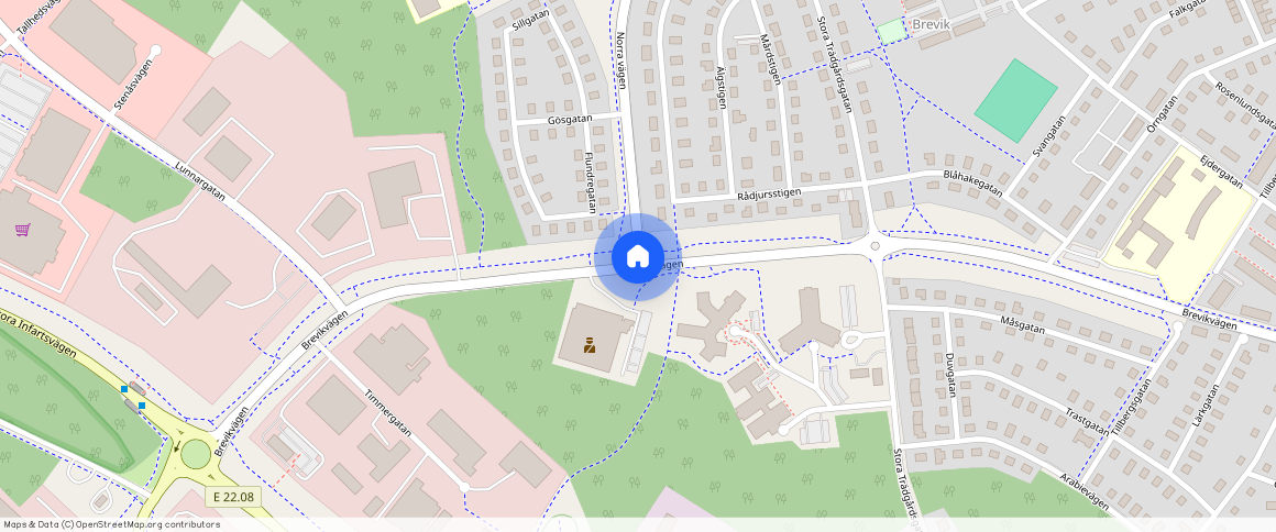 Breviksvägen, Västervik