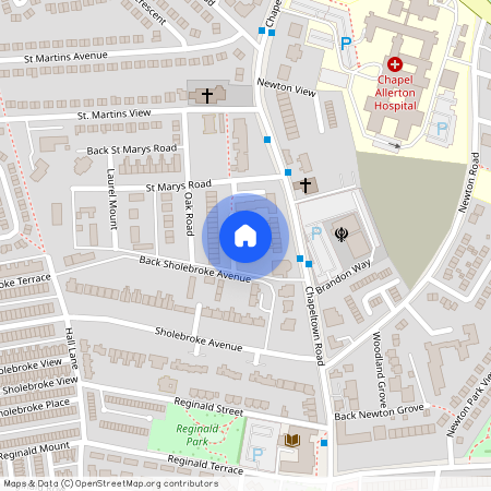 Oak Road, Potternewton, Leeds, West Yorkshire, UK, LS7