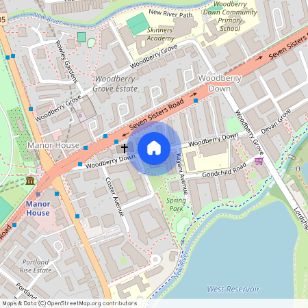 Odell House, Woodberry Down, 16 Woodberry Down, Wood Green, London, N4