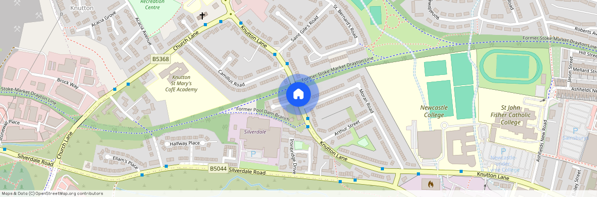 Knutton Lane, Knutton, ST5