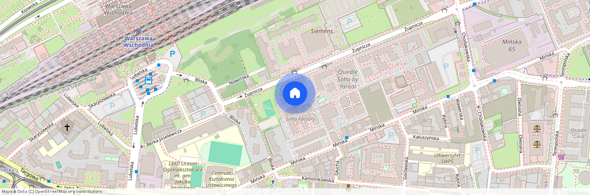 Warszawa, Praga-Południe, Praga-Południe, Kamionek, Mińska