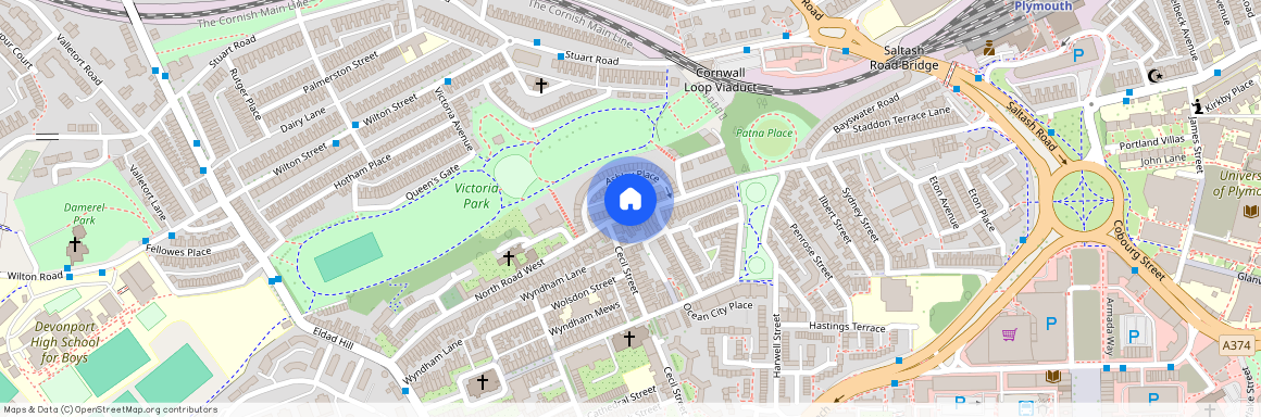 Central, Plymouth, PL1