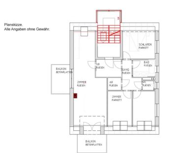 ATEMBERAUBENDE WOHNUNG MIT BALKON - ZENTRAL BEGEHBARE ZIMMER - KÜCH... - Photo 1