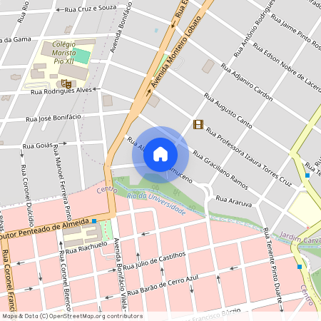 Rua Alberto Nepomuceno, Jardim Carvalho, Ponta Grossa - PR, 84015-000, Brazil